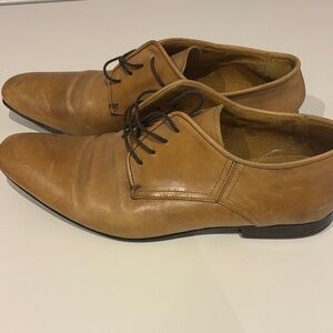 Aldo Men's Light Brown Leather Oxfords SIZE 43